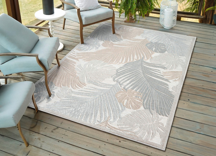Modern - Stilvolle Brücken und Teppiche für den Innen- und Außenbereich, in Größe 113 (Brücke, 80x150 cm) bis 288 (Teppich, 240x320 cm), in Farbe CREME Ansicht 1