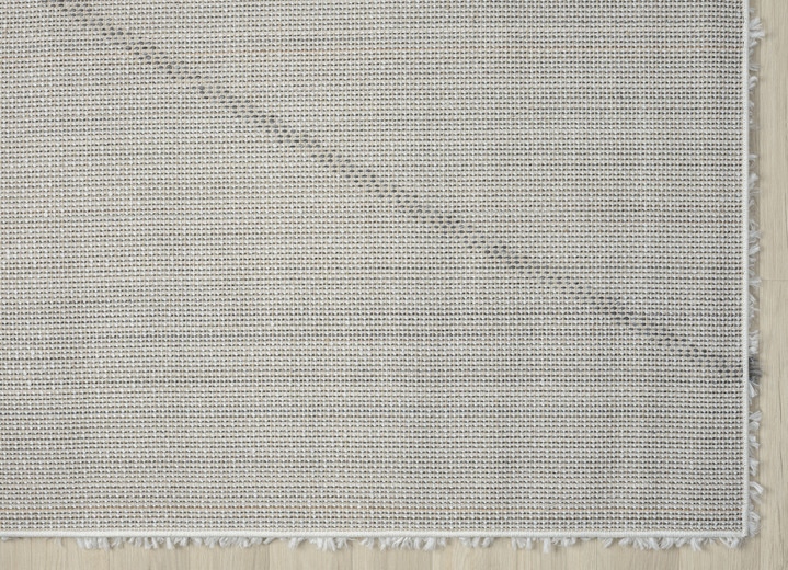 Modern - Traumhaft flauschige Shaggy-Brücken, -Galerien und -Teppiche, in Größe 111 (Brücke, 60x90 cm) bis 304 (Teppich, ø 150 cm), in Farbe CREME Ansicht 8