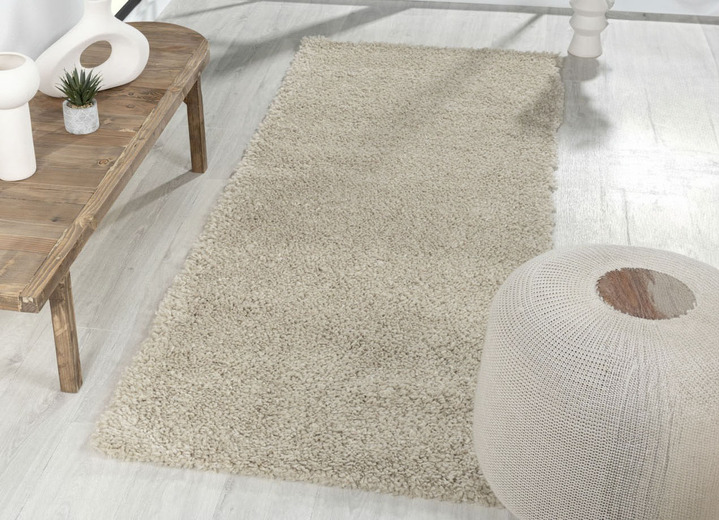 Modern - Traumhaft flauschige Brücken und Teppiche in Shaggy-Qualität Ansicht 39 Modern - Traumhaft flauschige Brücken und Teppiche in Shaggy-Qualität, in Größe 111 (Brücke 60x90 cm) bis 304 (Teppich rund ø 150 cm), in Farbe HELLBLAU Ansicht 39