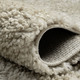Modern - Traumhaft flauschige Brücken und Teppiche in Shaggy-Qualität, in Größe 111 (Brücke 60x90 cm) bis 304 (Teppich rund ø 150 cm), in Farbe CREME – Farbe BEIGE – Ansicht 2
