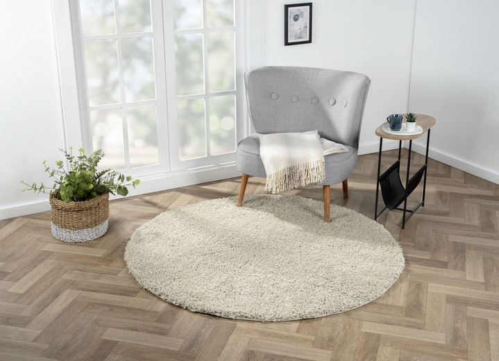 Modern - Traumhaft flauschige Brücken und Teppiche in Shaggy-Qualität Ansicht 7 Modern - Traumhaft flauschige Brücken und Teppiche in Shaggy-Qualität, in Größe 111 (Brücke 60x90 cm) bis 304 (Teppich rund ø 150 cm), in Farbe HELLBLAU Ansicht 7