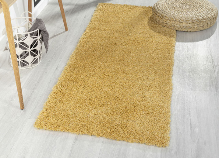 Modern - Traumhaft flauschige Brücken und Teppiche in Shaggy-Qualität Ansicht 37 Modern - Traumhaft flauschige Brücken und Teppiche in Shaggy-Qualität, in Größe 111 (Brücke 60x90 cm) bis 304 (Teppich rund ø 150 cm), in Farbe CREME Ansicht 37