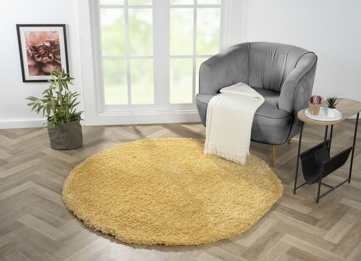 Modern - Traumhaft flauschige Brücken und Teppiche in Shaggy-Qualität Ansicht 9 Modern - Traumhaft flauschige Brücken und Teppiche in Shaggy-Qualität, in Größe 111 (Brücke 60x90 cm) bis 304 (Teppich rund ø 150 cm), in Farbe HELLBLAU Ansicht 9