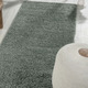 Modern - Traumhaft flauschige Brücken und Teppiche in Shaggy-Qualität – Farbe HELLGRÜN – Ansicht 4 Modern - Traumhaft flauschige Brücken und Teppiche in Shaggy-Qualität, in Größe 111 (Brücke 60x90 cm) bis 304 (Teppich rund ø 150 cm), in Farbe HELLBLAU – Farbe HELLGRÜN – Ansicht 4