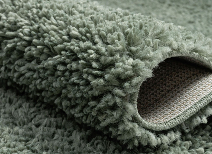 Modern - Traumhaft flauschige Brücken und Teppiche in Shaggy-Qualität, in Größe 111 (Brücke 60x90 cm) bis 304 (Teppich rund ø 150 cm), in Farbe CREME Ansicht 13