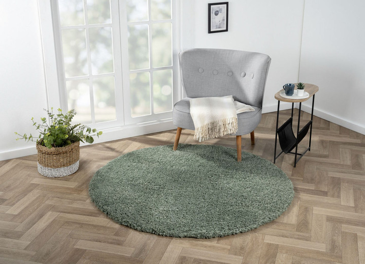 Modern - Traumhaft flauschige Brücken und Teppiche in Shaggy-Qualität Ansicht 13 Modern - Traumhaft flauschige Brücken und Teppiche in Shaggy-Qualität, in Größe 111 (Brücke 60x90 cm) bis 304 (Teppich rund ø 150 cm), in Farbe HELLBLAU Ansicht 13