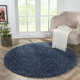 Modern - Traumhaft flauschige Brücken und Teppiche in Shaggy-Qualität – Farbe DUNKELBLAU – Ansicht 1 Modern - Traumhaft flauschige Brücken und Teppiche in Shaggy-Qualität, in Größe 111 (Brücke 60x90 cm) bis 304 (Teppich rund ø 150 cm), in Farbe HELLBLAU – Farbe DUNKELBLAU – Ansicht 1