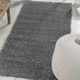Modern - Traumhaft flauschige Brücken und Teppiche in Shaggy-Qualität – Farbe GRAU – Ansicht 5 Modern - Traumhaft flauschige Brücken und Teppiche in Shaggy-Qualität, in Größe 111 (Brücke 60x90 cm) bis 304 (Teppich rund ø 150 cm), in Farbe HELLBLAU – Farbe GRAU – Ansicht 5