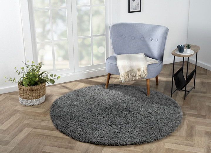 Modern - Traumhaft flauschige Brücken und Teppiche in Shaggy-Qualität Ansicht 18 Modern - Traumhaft flauschige Brücken und Teppiche in Shaggy-Qualität, in Größe 111 (Brücke 60x90 cm) bis 304 (Teppich rund ø 150 cm), in Farbe CREME Ansicht 18