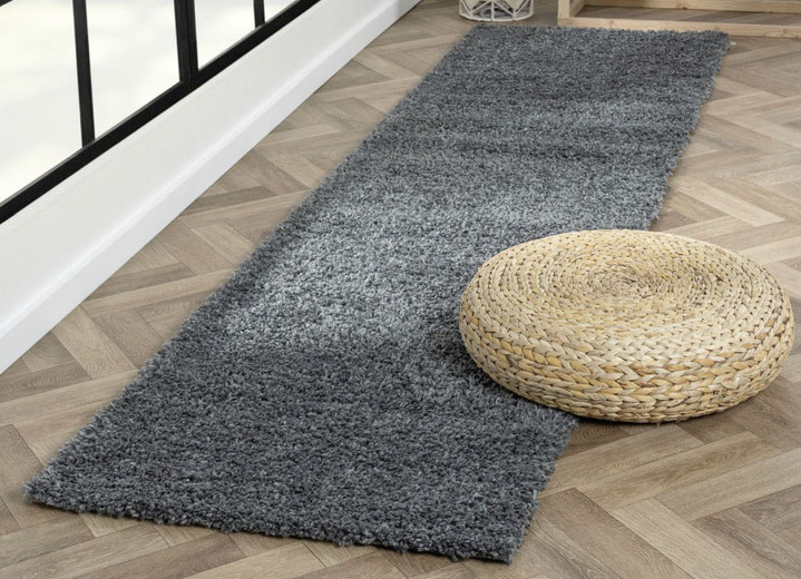 Modern - Traumhaft flauschige Brücken und Teppiche in Shaggy-Qualität Ansicht 24 Modern - Traumhaft flauschige Brücken und Teppiche in Shaggy-Qualität, in Größe 111 (Brücke 60x90 cm) bis 304 (Teppich rund ø 150 cm), in Farbe HELLBLAU Ansicht 24