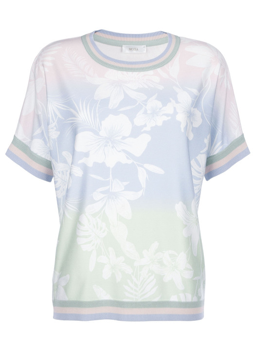 - Pulli in Farbverlauf, in Größe 038 bis 052, in Farbe ROSÉ-HELLBLAU-HELLGRÜN Ansicht 4