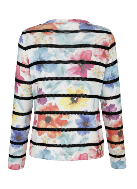 - Pullover mit edlem Floraldruck, in Größe 038 bis 052, in Farbe MULTICOLOR Ansicht 7