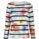 - Pullover mit edlem Floraldruck, in Größe 038 bis 052, in Farbe MULTICOLOR – Farbe MULTICOLOR – Ansicht 6