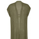 - Strickweste in Longform, in Größe 038 bis 052, in Farbe KHAKI – Farbe KHAKI – Ansicht 6