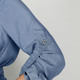 Langarm - Kleid mit hohem Tragekomfort – Farbe HELLBLAU – Ansicht 5 Langarm - Kleid mit hohem Tragekomfort, in Größe 020 bis 052, in Farbe HELLBLAU – Farbe HELLBLAU – Ansicht 5