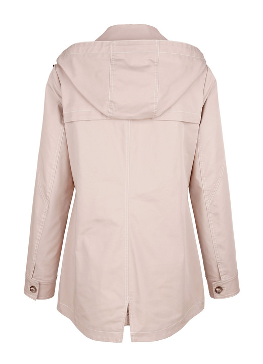 Kurz - Jacke mit abnehmbarer Kapuze Ansicht 5 Kurz - Jacke mit abnehmbarer Kapuze, in Größe 038 bis 052, in Farbe ROSÉ Ansicht 5