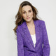 Blazer & Anzüge - Blazer mit floralem Spitzenbesatz – Farbe LILA – Ansicht 3 Blazer & Anzüge - Blazer mit floralem Spitzenbesatz, in Größe 038 bis 046, in Farbe LILA – Farbe LILA – Ansicht 3