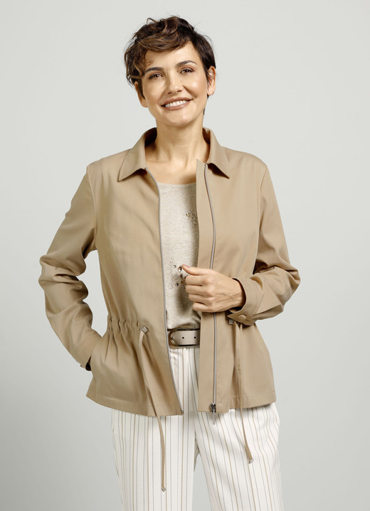 Blazer - Blazer mit Umlegekragen, in Größe 038 bis 052, in Farbe BEIGE Ansicht 3