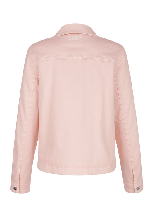 Kurz - Jeansjacke mit stiltypischen Nähten, in Größe 038 bis 052, in Farbe APRICOT Ansicht 6