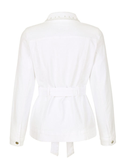 Blazer - Blazer mit Stickerei Ansicht 6 Blazer - Blazer mit Stickerei, in Größe 038 bis 052, in Farbe WEISS Ansicht 6