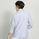 Shirts - Shirtweste mit Stehkragen – Farbe HELLBLAU – Ansicht 4 Shirts - Shirtweste mit Stehkragen, in Farbe HELLBLAU – Farbe HELLBLAU – Ansicht 4