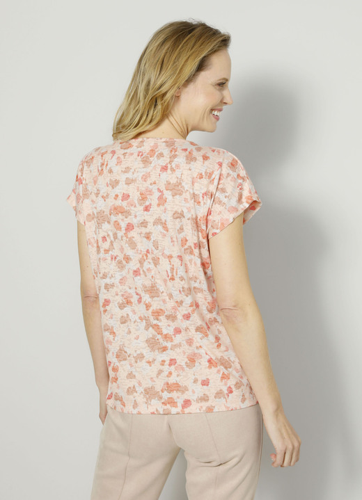 Shirts - Shirt mit dekorativem Zierband, in Größe 038 bis 052, in Farbe PFIRSICH-APRICOT Ansicht 2