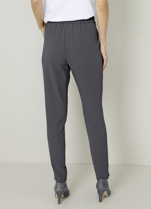 Hosen - Hose im Joggpant-Style Ansicht 4 Hosen - Hose im Joggpant-Style, in Größe 019 bis 052, in Farbe DUNKELGRAU Ansicht 4