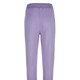 Hosen - Hose im Joggpant-Style – Farbe LILA-WEISS – Ansicht 2 Hosen - Hose im Joggpant-Style, in Größe 038 bis 052, in Farbe LILA-WEISS – Farbe LILA-WEISS – Ansicht 2