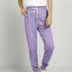 Hosen - Hose im Joggpant-Style – Farbe LILA-WEISS – Ansicht 4 Hosen - Hose im Joggpant-Style, in Größe 038 bis 052, in Farbe LILA-WEISS – Farbe LILA-WEISS – Ansicht 4