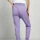 Hosen - Hose im Joggpant-Style – Farbe LILA-WEISS – Ansicht 5 Hosen - Hose im Joggpant-Style, in Größe 038 bis 052, in Farbe LILA-WEISS – Farbe LILA-WEISS – Ansicht 5