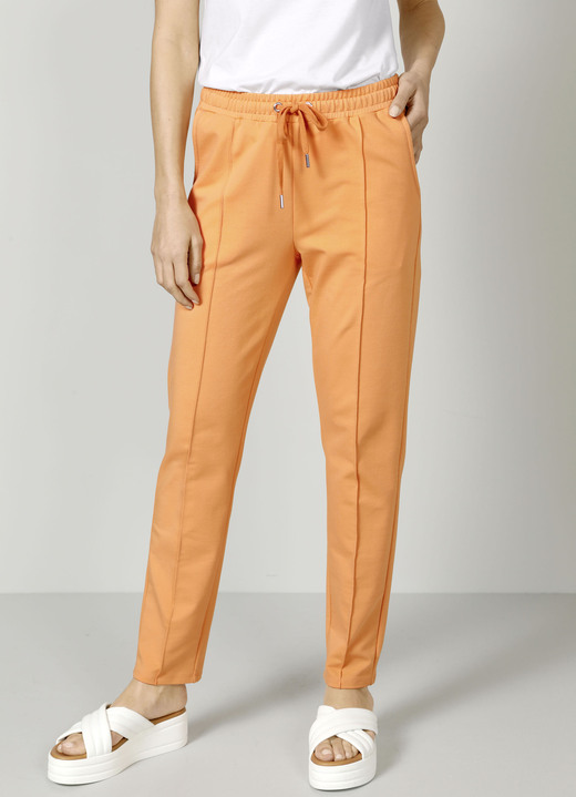 Hosen - Hose im Joggpant-Style, in Größe 038 bis 052, in Farbe PFIRSICH Ansicht 3