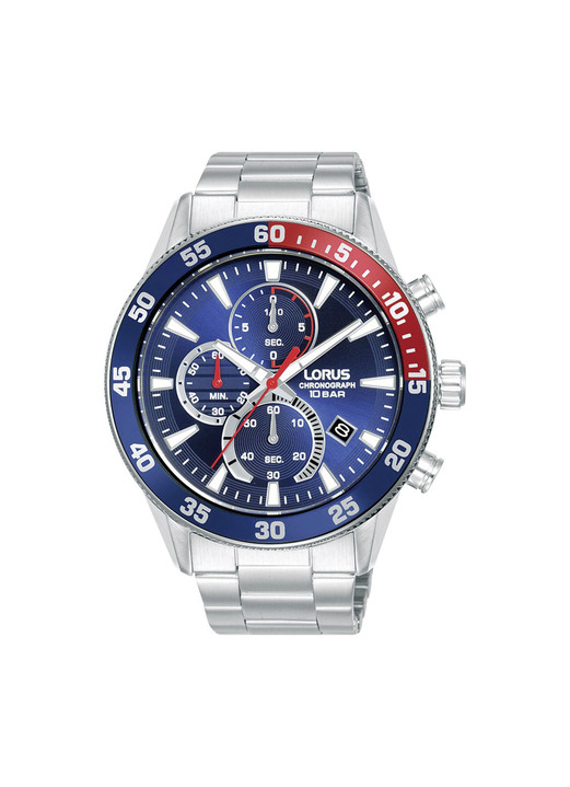 Chronographen - Sportlicher Quartz-Herren-Chronograph, in Farbe  Ansicht 2