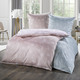 - Wunderhübsche Wende-Bettwäsche-Garnitur, in Größe 112 (80/80 cm + 135/200 cm) bis 115 (80/80 cm + 155/220 cm), in Farbe ROSÉ – Farbe ROSÉ – Ansicht 2