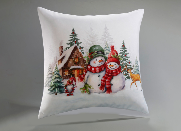 Heimtextilien - Tisch- und Raumdekoration, in Größe 101 (Deckchen, 35/ 50 cm) bis 404 (Kissenbezug, 40/ 40 cm), in Farbe BUNT Ansicht 4