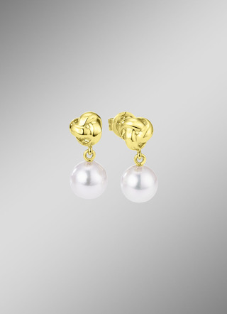 Ohrstecker mit Akoya-Perle