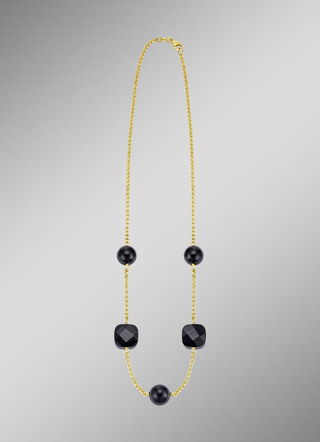 Halskette mit echtem Achat