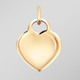Anhänger - Ein tolles Geschenk: Herz-Anhänger aus Gold 585/- fein, in Farbe  – Ansicht 4