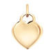 Anhänger - Ein tolles Geschenk: Herz-Anhänger aus Gold 585/- fein, in Farbe  – Ansicht 5