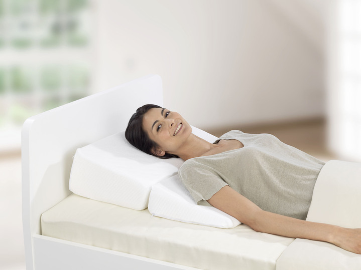 Sitzhilfen - Multifunktionales Keilkissen, in Farbe WEISS Ansicht 5