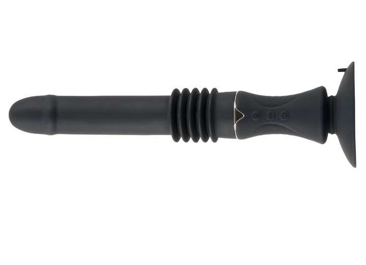 - Massagegerät mit Saugfuß und Stoßfunktion, in Farbe SCHWARZ Ansicht 6