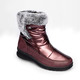 Stiefel & Stiefeletten - Winterstiefel mit Kunstpelzrand – Farbe BORDEAUX – Ansicht 1 Stiefel & Stiefeletten - Winterstiefel mit Kunstpelzrand, in Größe 036 bis 042, in Farbe BLAU – Farbe BORDEAUX – Ansicht 1
