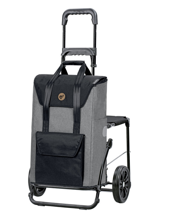 Mobilität - Andersen Einkaufsroller mit Sitzmöglichkeit Ansicht 7 Mobilität - Andersen Einkaufsroller mit Sitzmöglichkeit, in Farbe SCHWARZ Ansicht 7