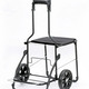 Mobilität - Andersen Einkaufsroller mit Sitzmöglichkeit – Farbe GRAU – Ansicht 2 Mobilität - Andersen Einkaufsroller mit Sitzmöglichkeit, in Farbe SCHWARZ – Farbe GRAU – Ansicht 2