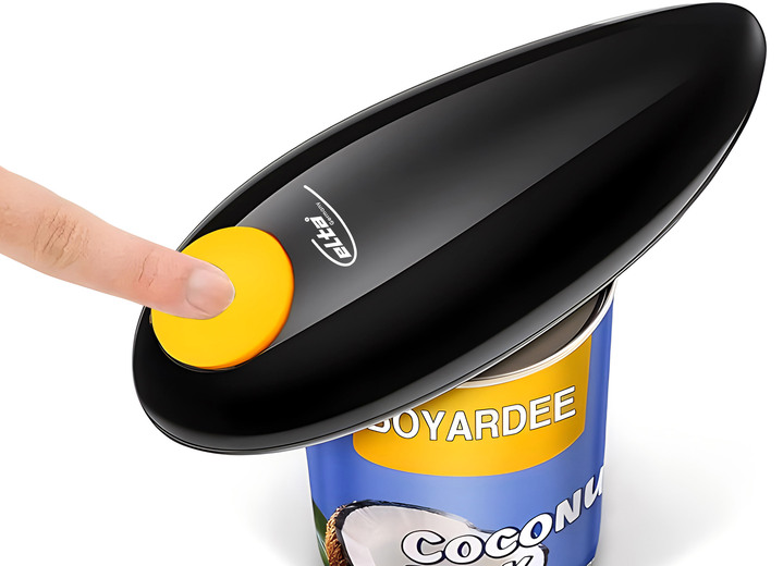 Haushaltshelfer - Vollautomatischer Dosenöffner, in Farbe SCHWARZ Ansicht 4