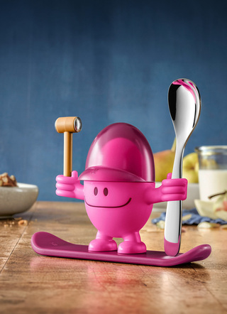 Haushaltshelfer - WMF Eierbecher aus Kunststoff, in Farbe PINK