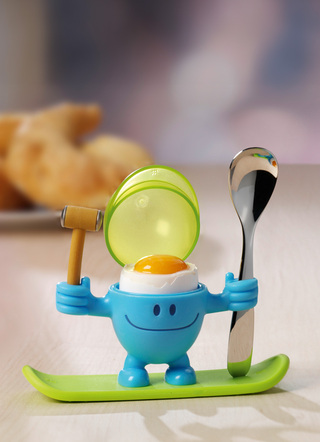 Haushaltshelfer - WMF Eierbecher aus Kunststoff, in Farbe PINK