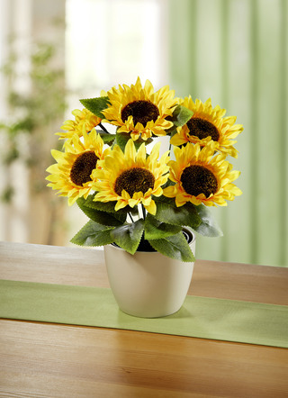 Sonnenblumen-Gesteck