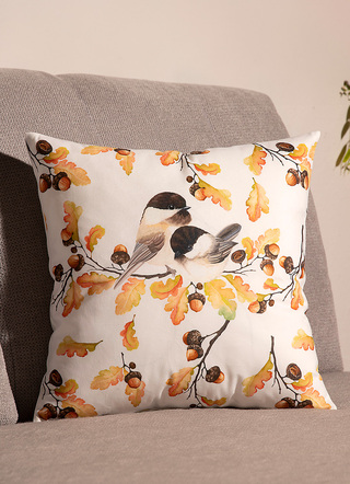 Kissenbezug in Veloursoptik