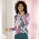 Langarm - Shirt in weichem Feinjersey – Farbe FUCHSIA-MINT-MULTICOLOR – Ansicht 3 Langarm - Shirt in weichem Feinjersey, in Größe 036 bis 050, in Farbe FUCHSIA-MINT-MULTICOLOR – Farbe FUCHSIA-MINT-MULTICOLOR – Ansicht 3
