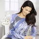 Langarm - Pullover mit Kaschmir  – Farbe BLEU-BLAU-GRAU – Ansicht 2 Langarm - Pullover mit Kaschmir , in Größe 036 bis 052, in Farbe BLEU-BLAU-GRAU – Farbe BLEU-BLAU-GRAU – Ansicht 2